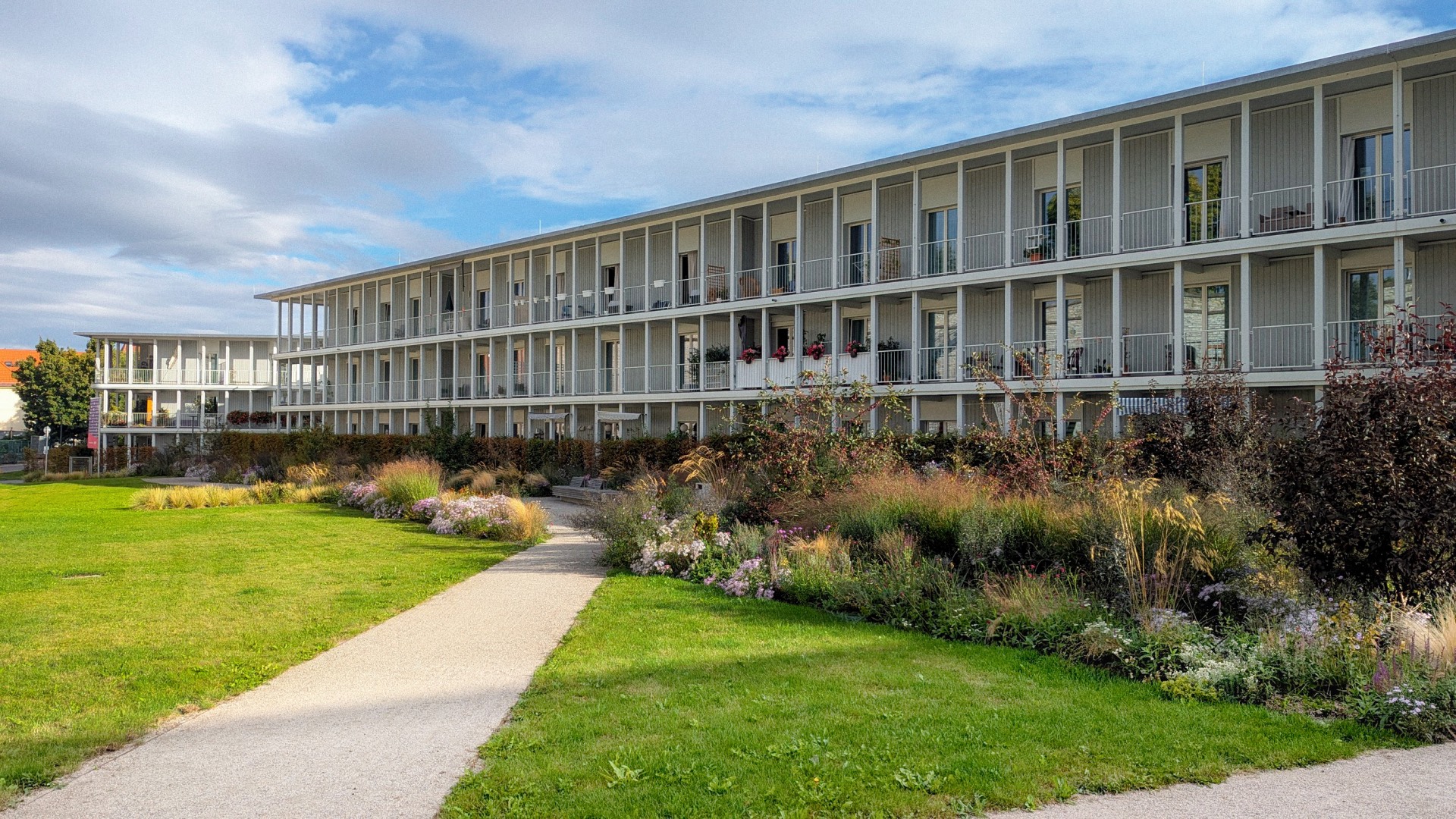 Außenanlagen der AndreasGärten Erfurt